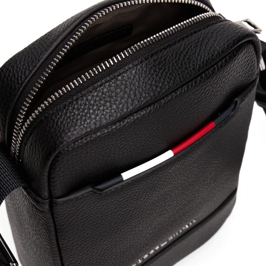 Image number 4 for Tommy Hilfiger Central Mini Reporter Bag Black
