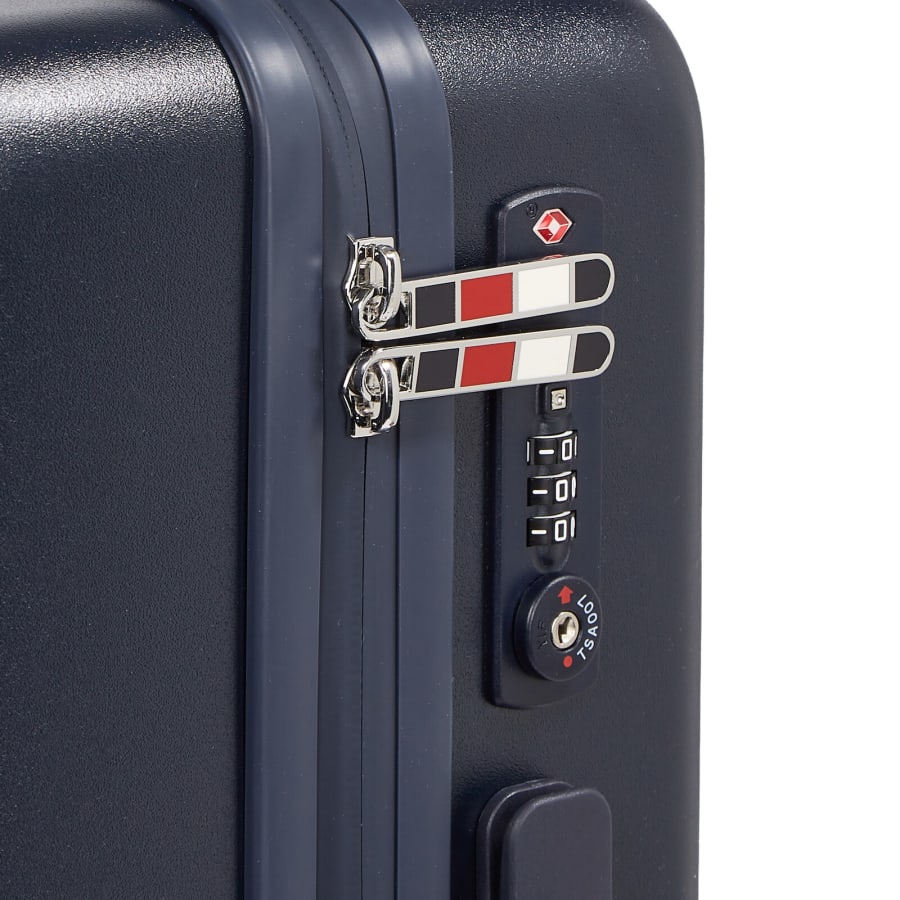 Image number 4 for Tommy Hilfiger Cabin Size Suitcase Navy