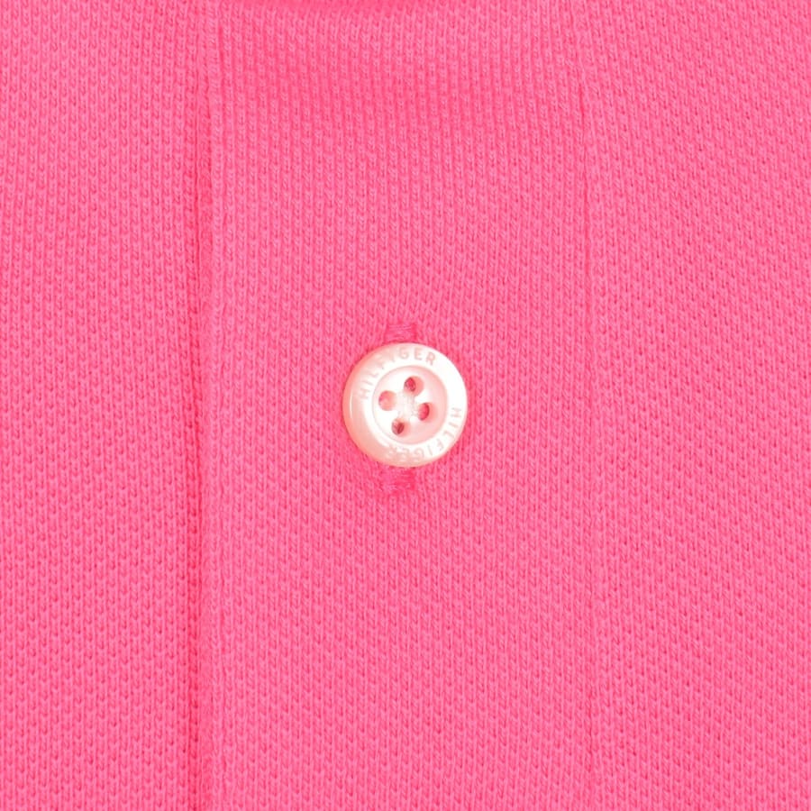 Image number 4 for Tommy Hilfiger Regular Fit 1985 Polo T Shirt Pink