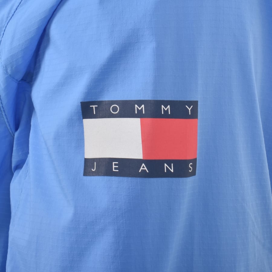 Image number 4 for Tommy Jeans Outdoor Shell Jacket Blue