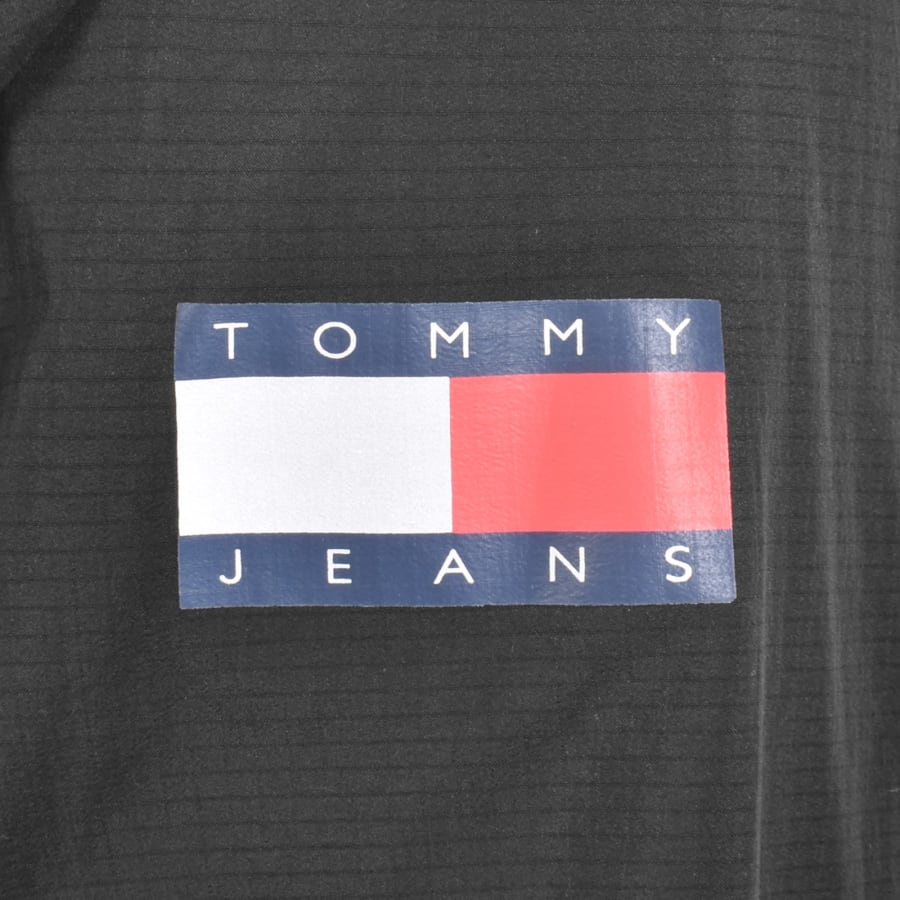 Image number 4 for Tommy Jeans Outdoor Shell Jacket Black