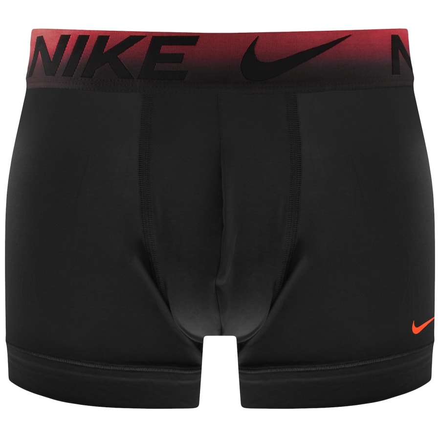 Image number 4 for Nike Essential Micro 3 Pack Trunks Black