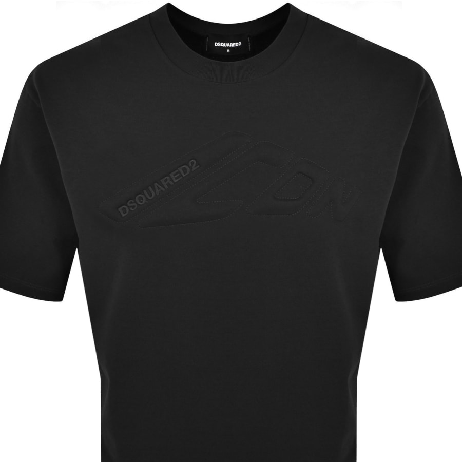 Image number 2 for DSQUARED2 Loose Fit T Shirt Black