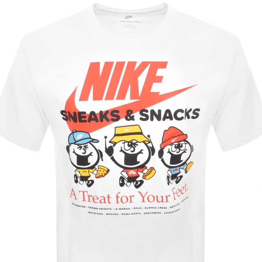 Image number 2 for Nike Sportswear Sole Food T Shirt White