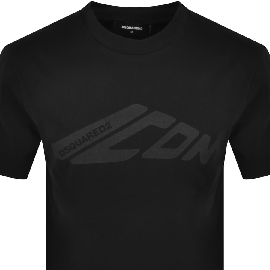 Image number 2 for DSQUARED2 Loose Fit T Shirt Black