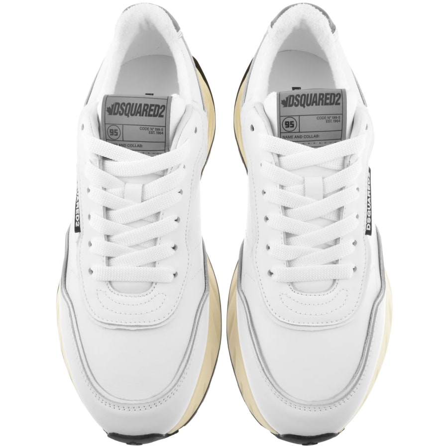 Image number 3 for DSQUARED2 Sprinter Trainers White