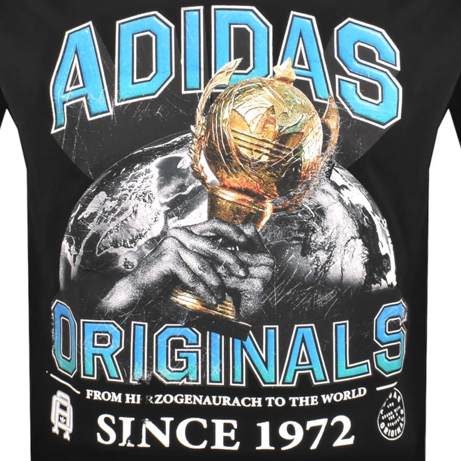 Image number 3 for adidas Trefoil Series Regular T Shirt Black
