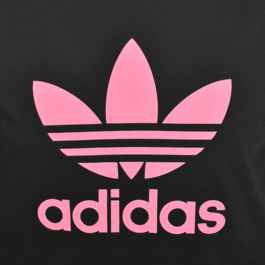 Image number 3 for adidas Originals Trefoil T Shirt Black