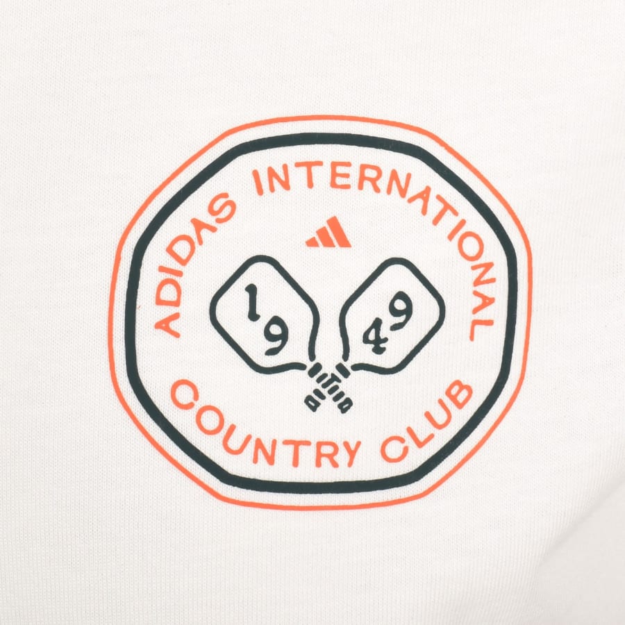 Image number 3 for adidas Sportswear Club Scenic T Shirt Off White