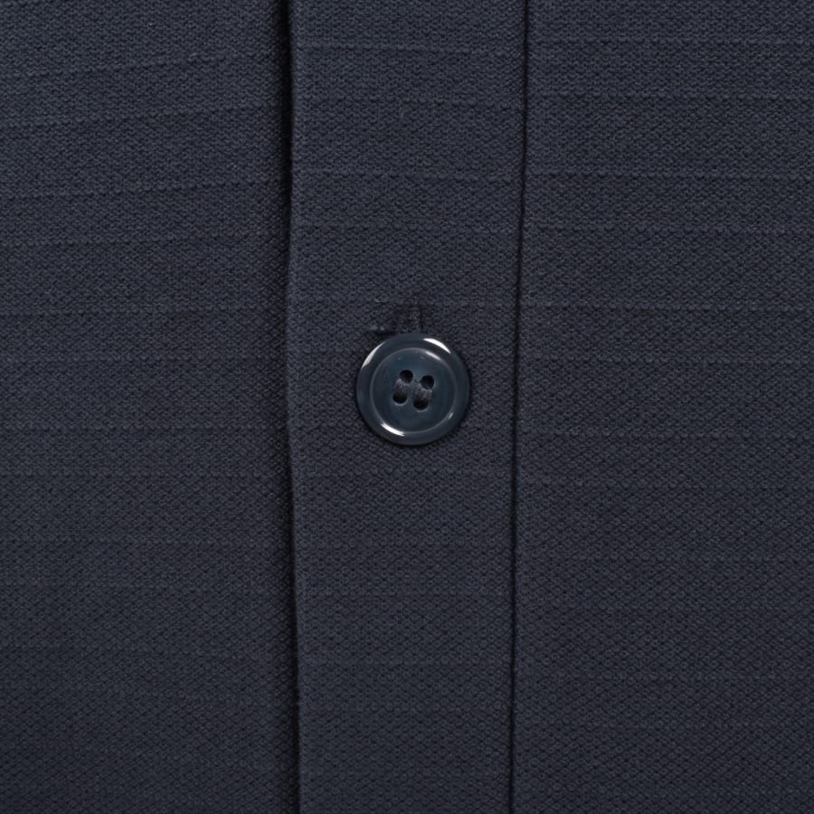Image number 4 for Fred Perry Button Through Polo Shirt Navy