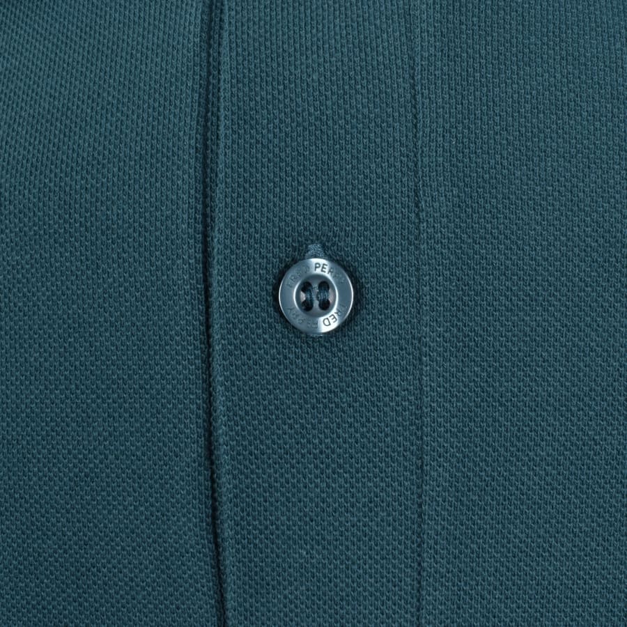 Image number 4 for Fred Perry Plain Polo T Shirt Dark Petrol
