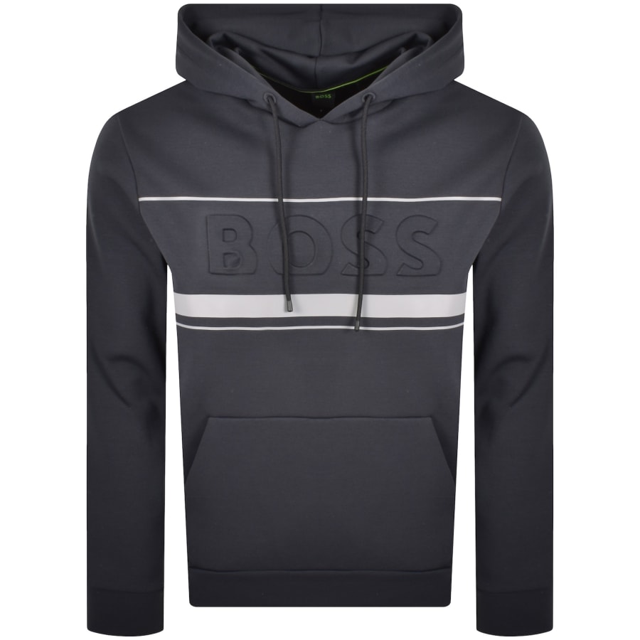 Image number 1 for BOSS Soody Zone Hoodie Navy