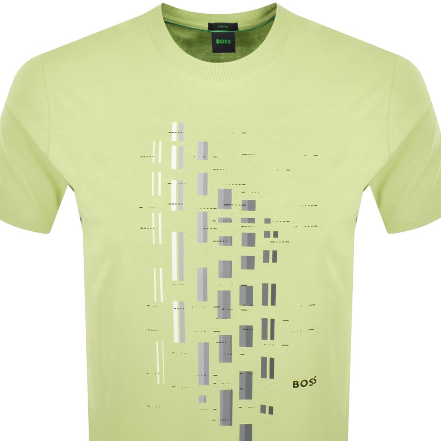 Image number 2 for BOSS GRX Zone T Shirt Yellow