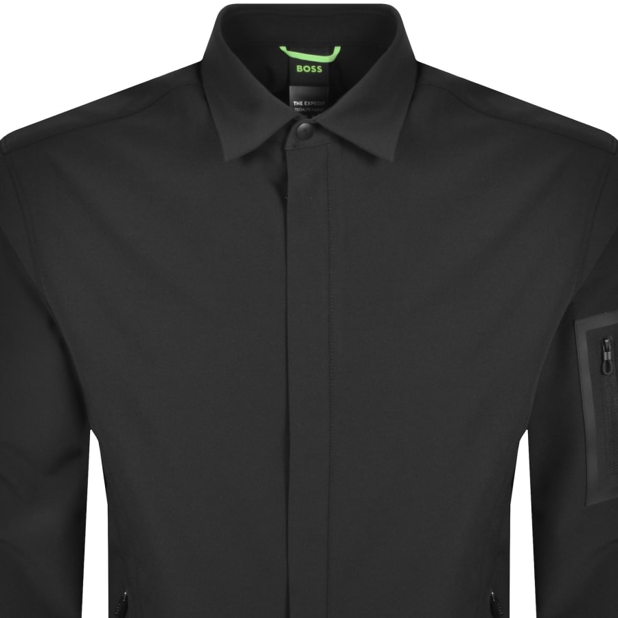 Image number 3 for BOSS B Expedit Overshirt Black