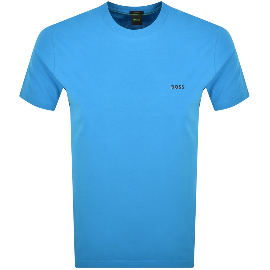 Image number 1 for BOSS Regular Fit Tee T Shirt Turquoise