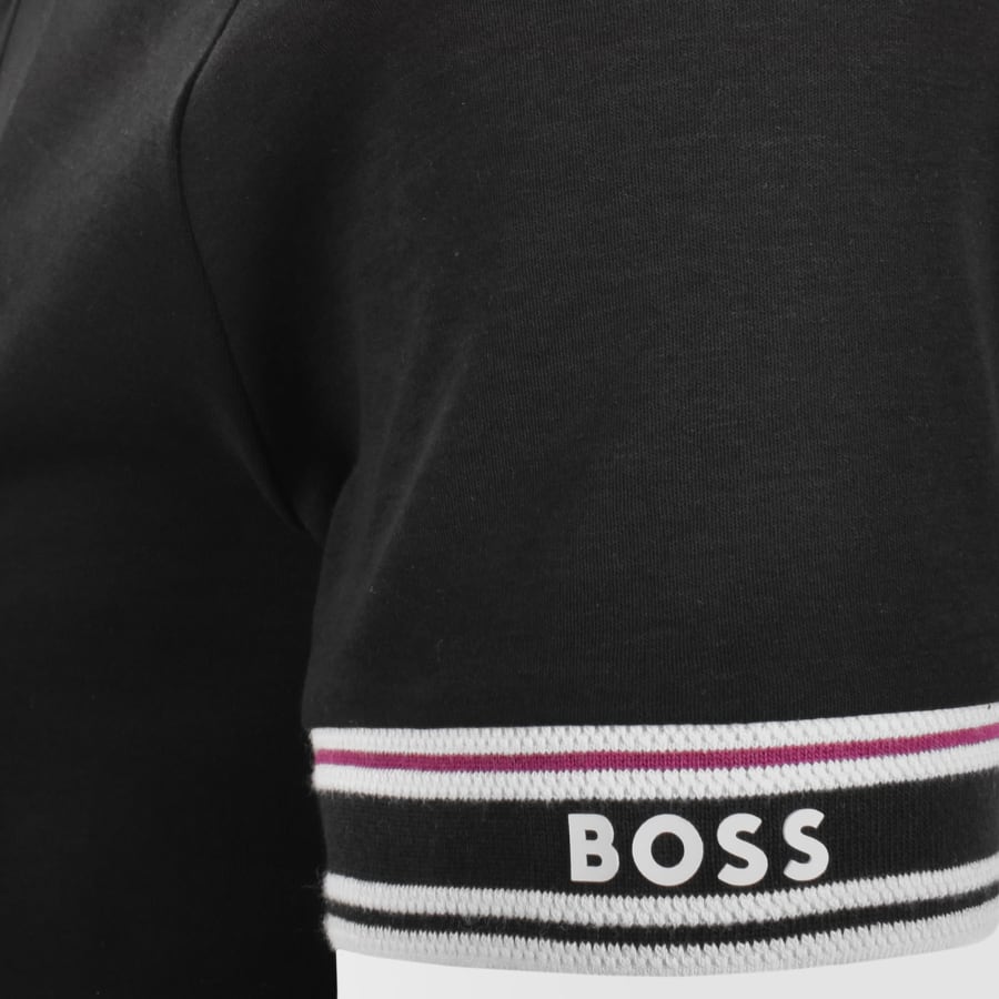 Image number 4 for BOSS Zone Polo T Shirt Black