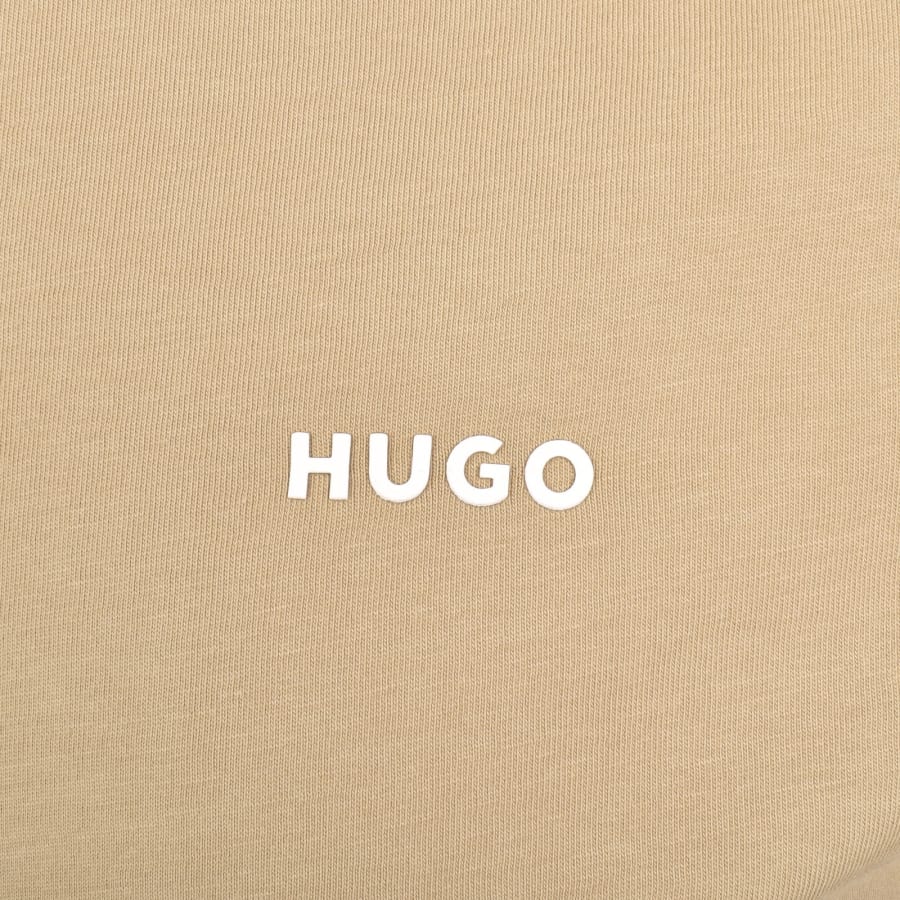 Image number 3 for HUGO Dero222 T Shirt Beige