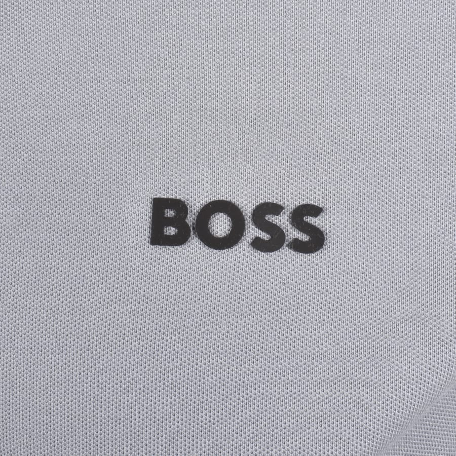 Image number 3 for BOSS Philix Polo T Shirt Grey