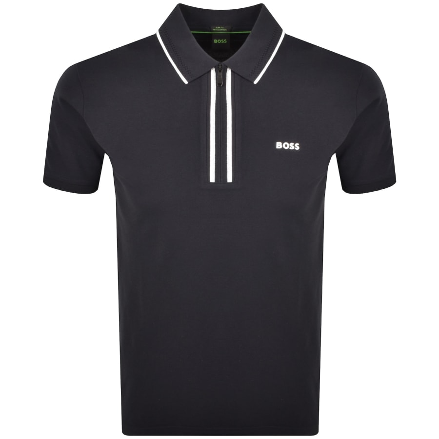 Image number 1 for BOSS Philix Polo T Shirt Navy