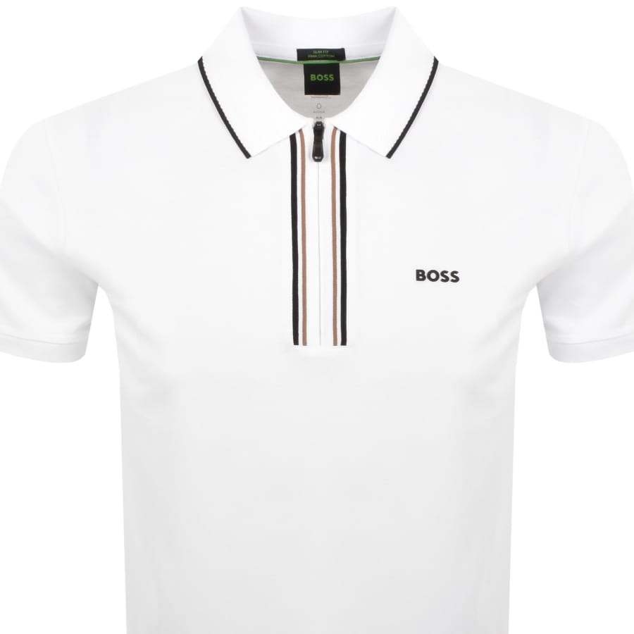 Image number 2 for BOSS Philix Polo T Shirt White