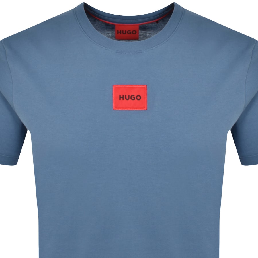Image number 2 for HUGO Diragolino212 T Shirt Blue