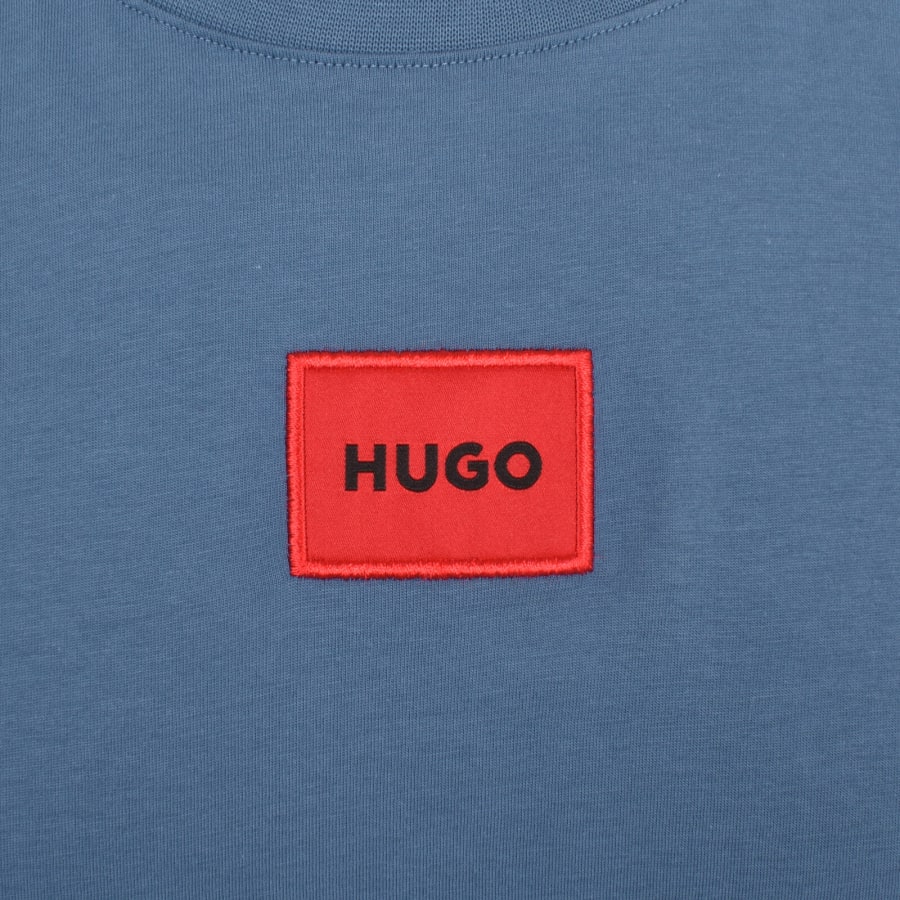 Image number 3 for HUGO Diragolino212 T Shirt Blue