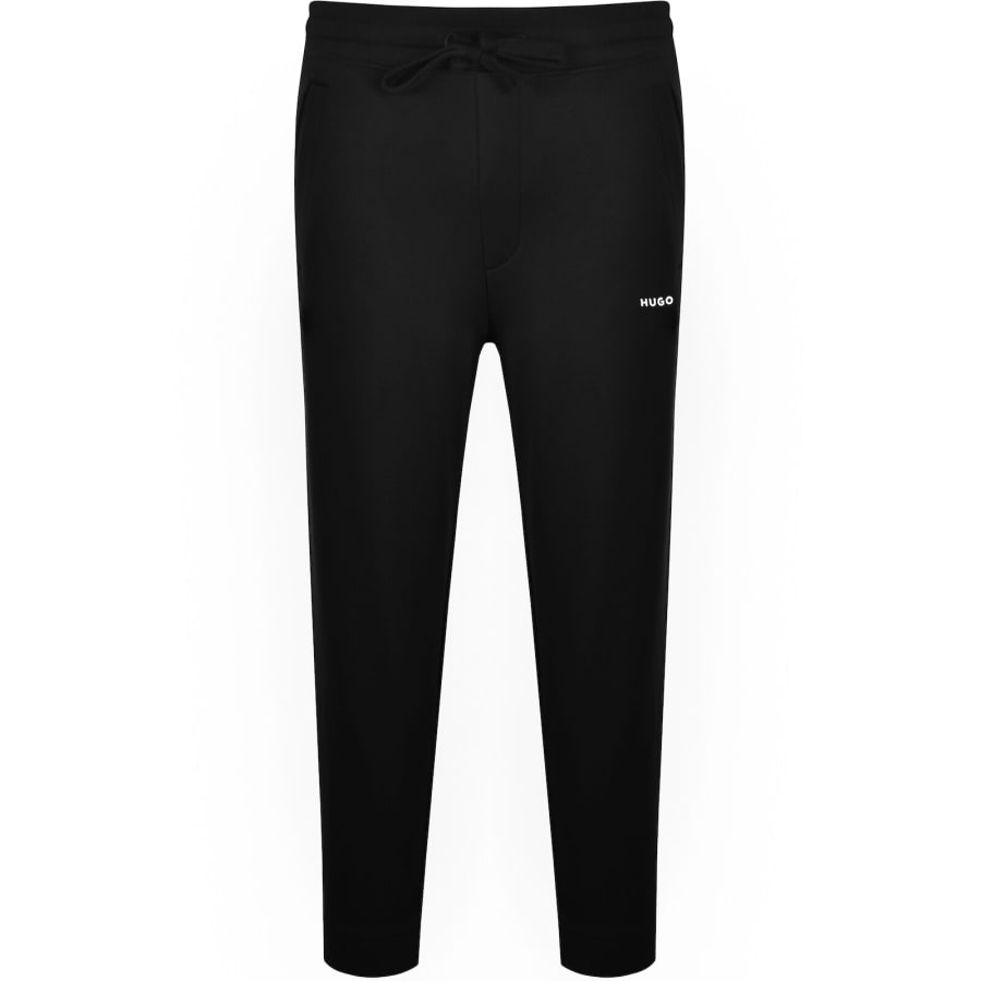 Image number 3 for HUGO Logo DapoDayote Tracksuit Black