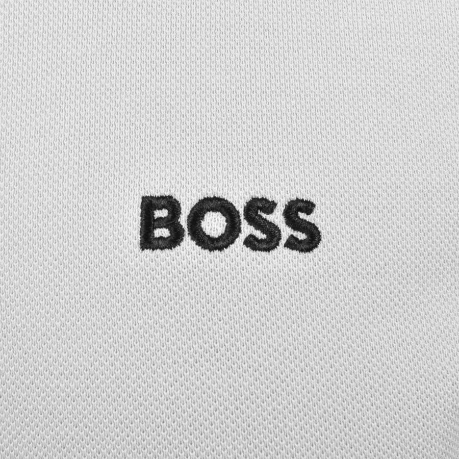 Image number 3 for BOSS Paddy Polo T Shirt Light Grey
