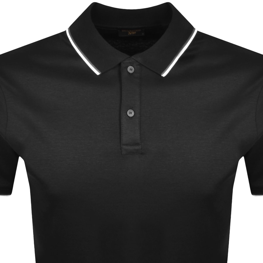 Image number 2 for Paul And Shark Logo Polo T Shirt Black