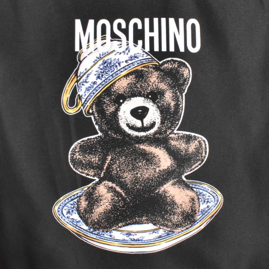 Image number 3 for Moschino Logo Swim Shorts Black