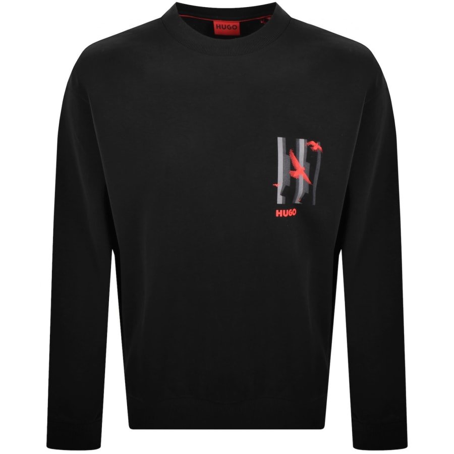 Image number 2 for HUGO Duckoo Sweatshirt Black
