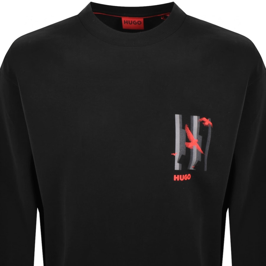 Image number 3 for HUGO Duckoo Sweatshirt Black