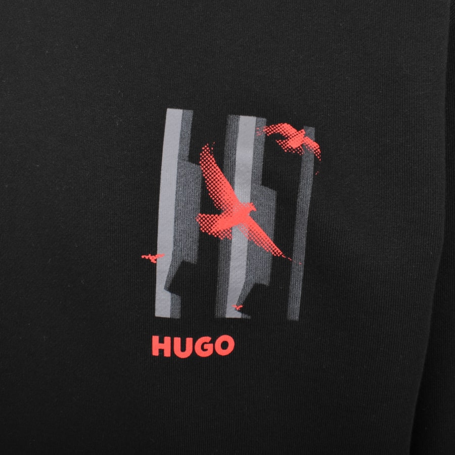 Image number 4 for HUGO Duckoo Sweatshirt Black