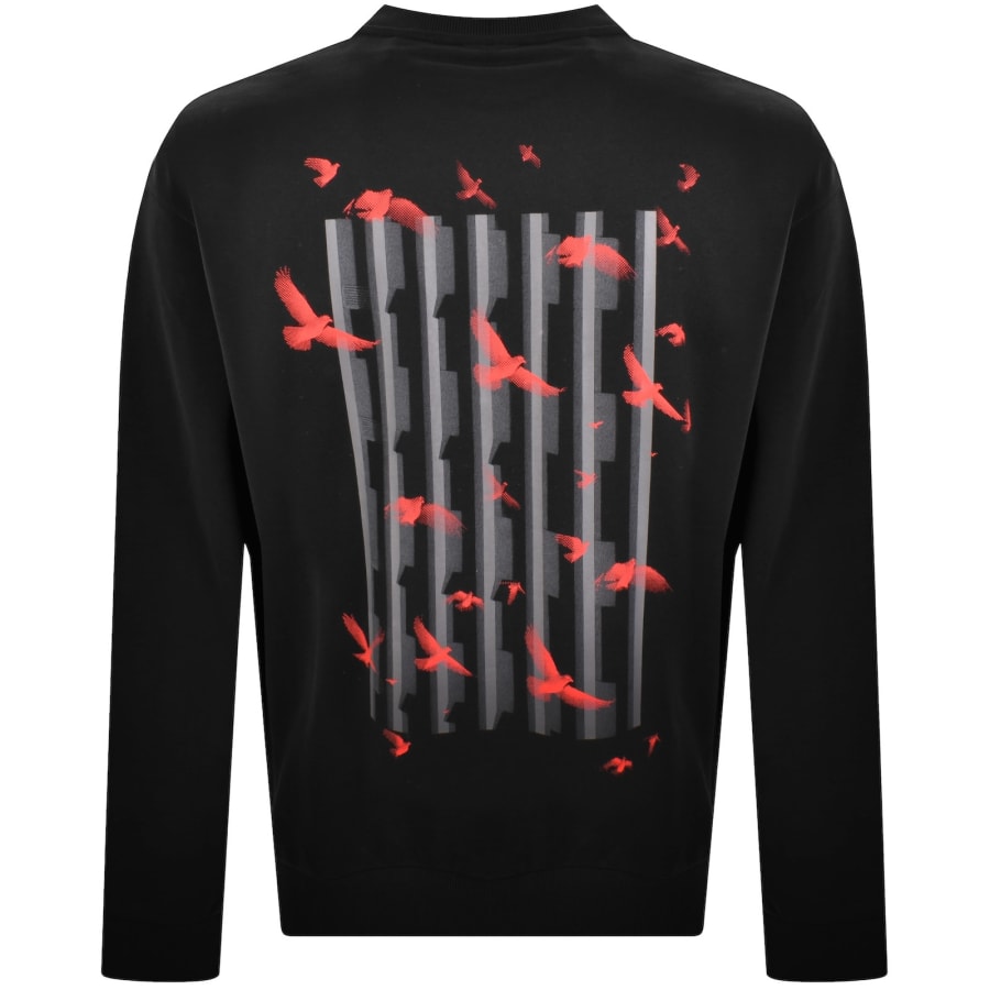 Image number 5 for HUGO Duckoo Sweatshirt Black