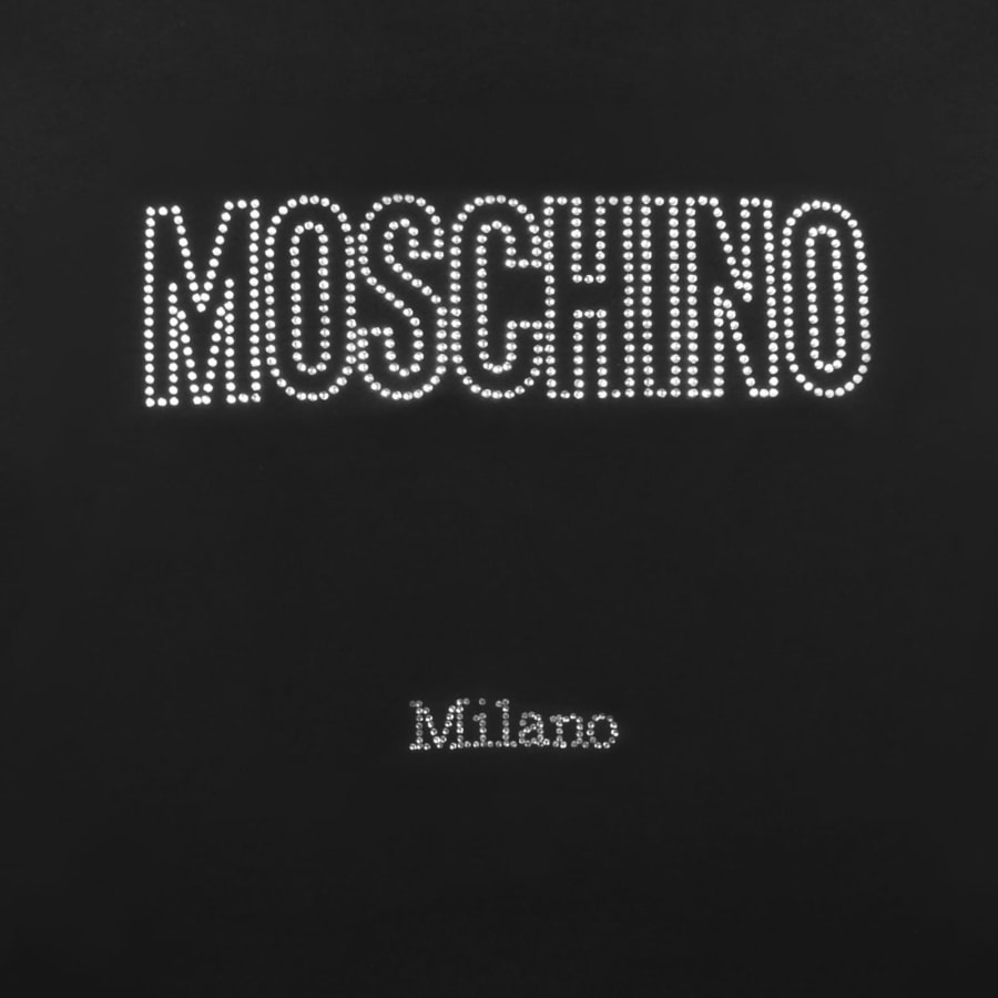 Image number 3 for Moschino Logo T Shirt Black