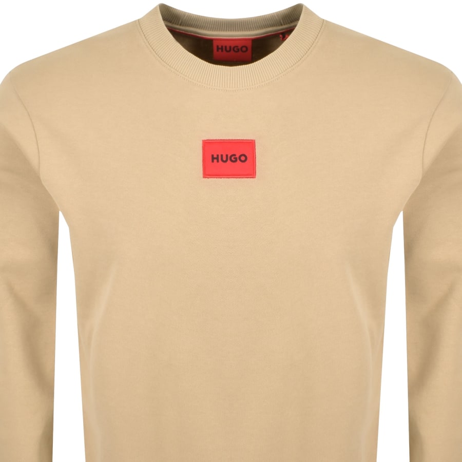 Image number 2 for HUGO Diragol 212 Sweatshirt Beige