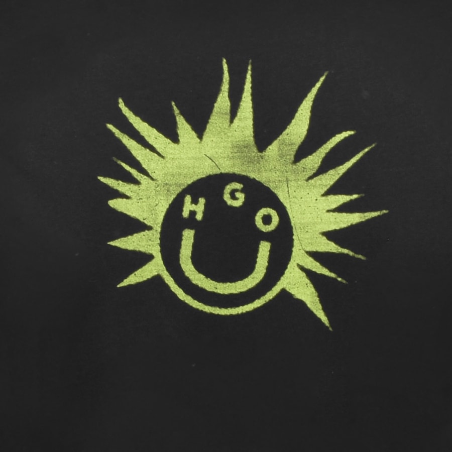 Image number 3 for HUGO Blue Nugix T Shirt Black