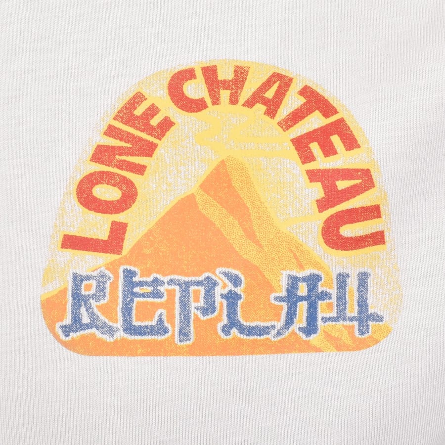 Image number 3 for Replay Logo T Shirt Grey