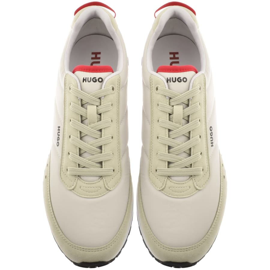 Image number 3 for HUGO Icelin Runner Trainers Grey