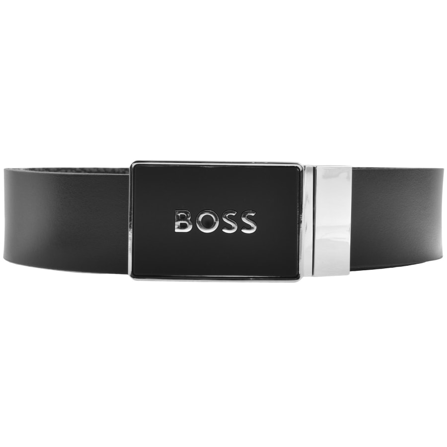Image number 2 for BOSS Reversible Icon Belt Black