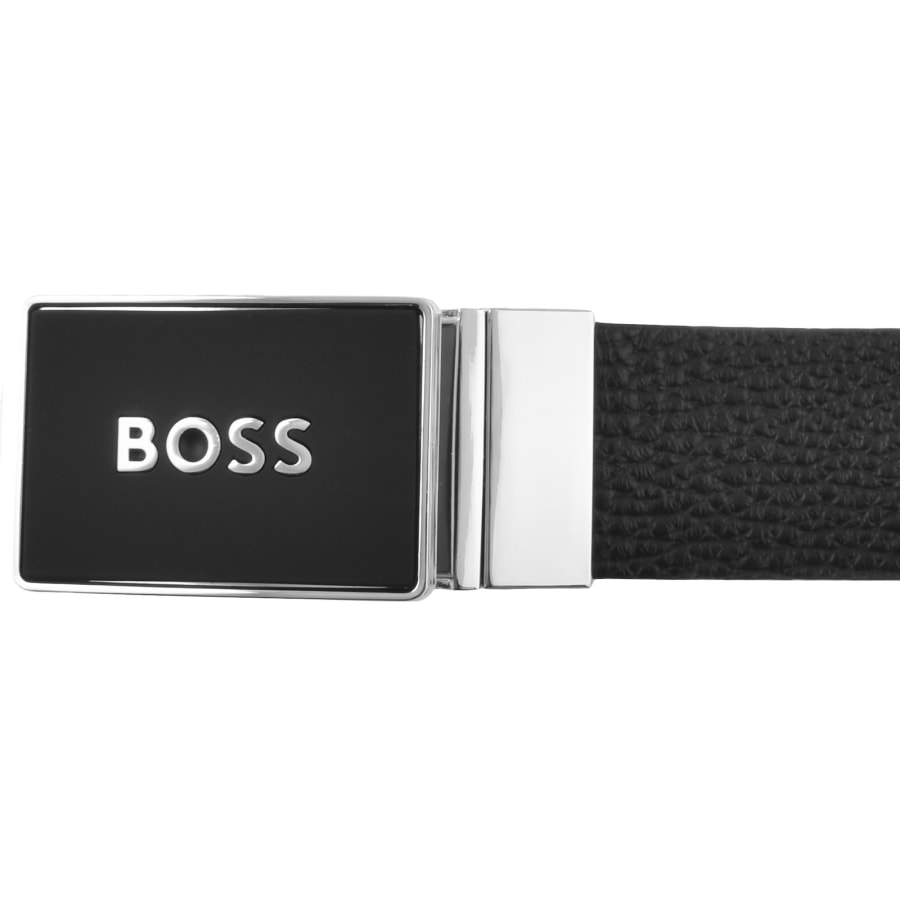 Image number 4 for BOSS Reversible Icon Belt Black