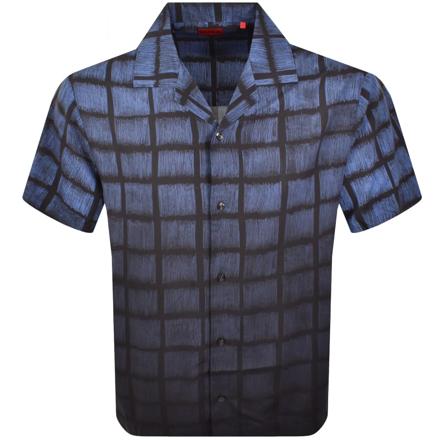 Image number 1 for HUGO Espino Shirt Navy