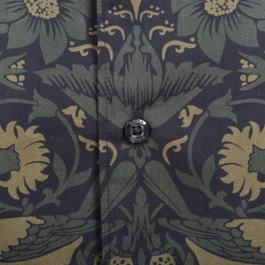 Image number 3 for HUGO Espino Shirt Green