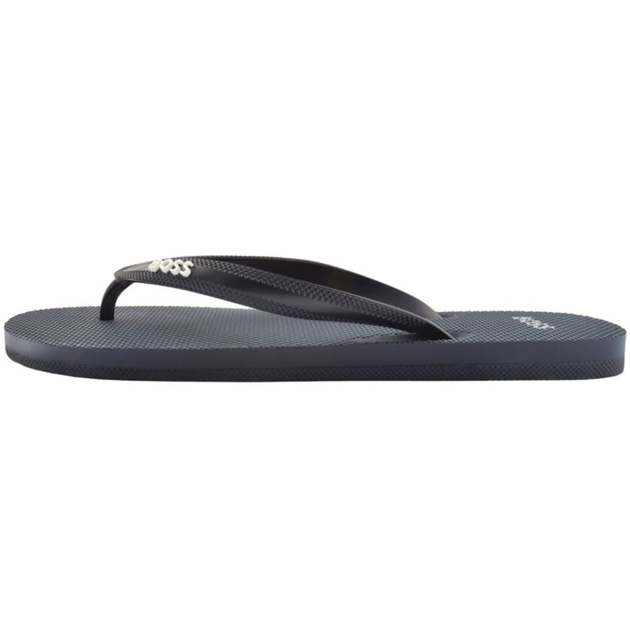 Image number 2 for BOSS Tracy Flip Flops Navy