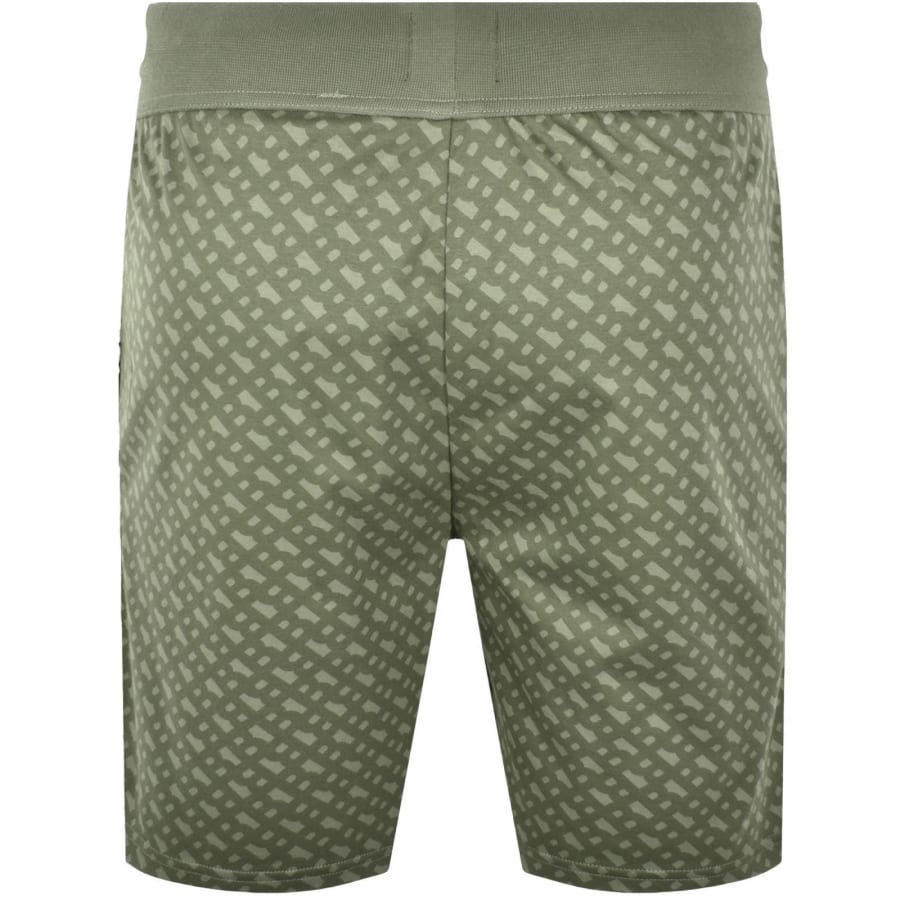 Image number 2 for BOSS Relax Shorts Green
