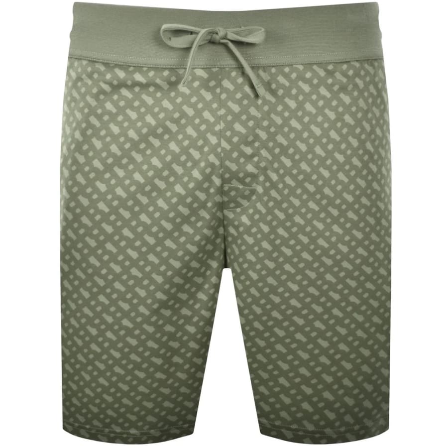 Image number 1 for BOSS Relax Shorts Green