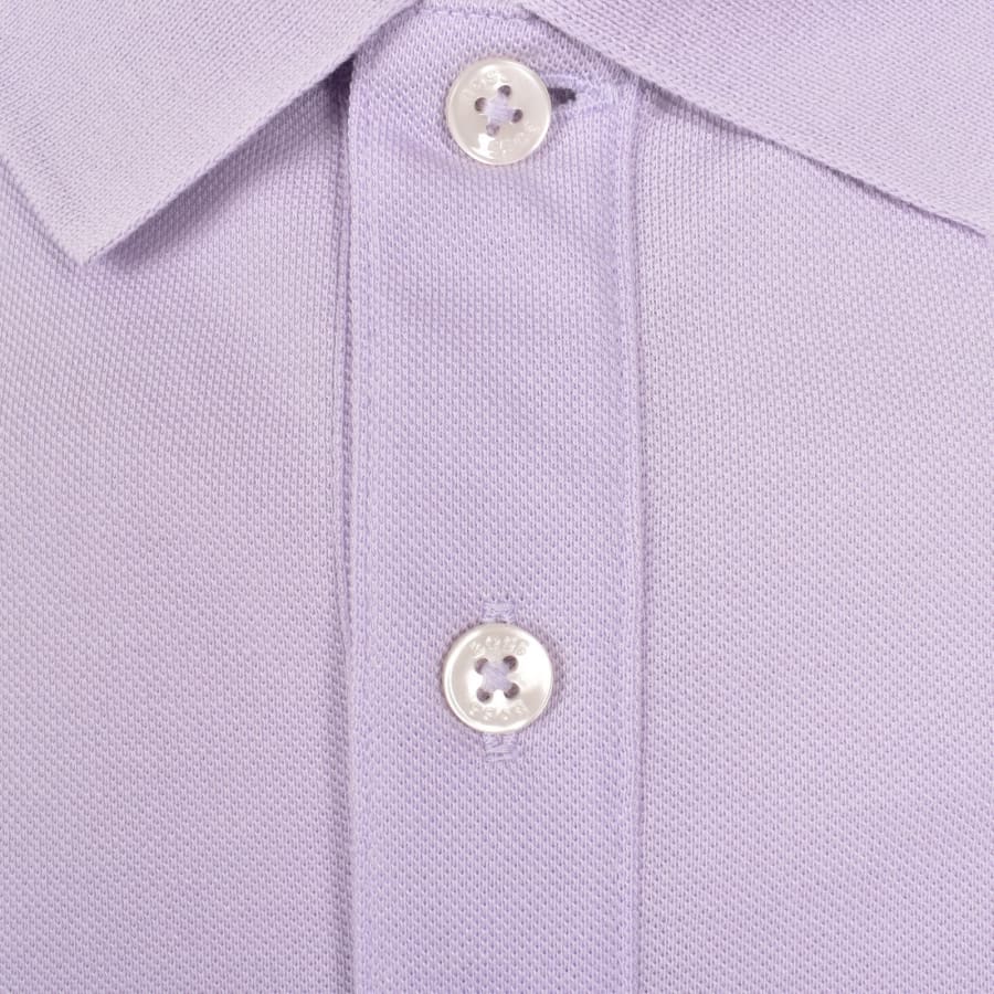 Image number 4 for BOSS Pallas Polo T Shirt Lilac