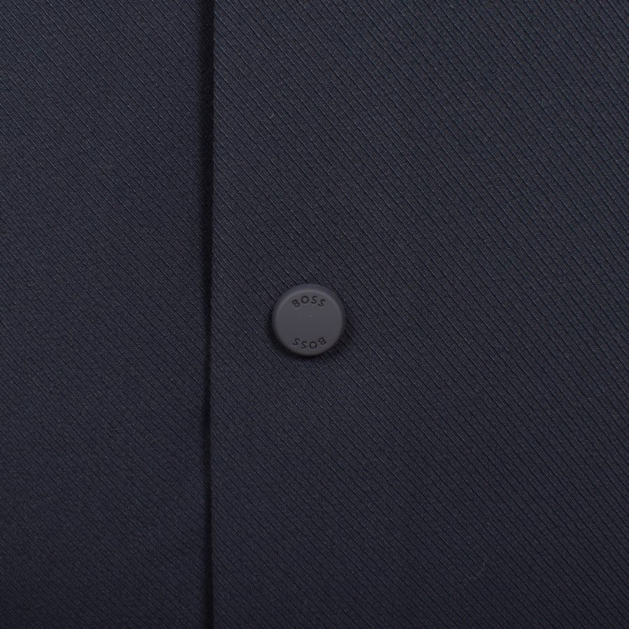 Image number 4 for BOSS Leo Kent Long Sleeve Shirt Navy