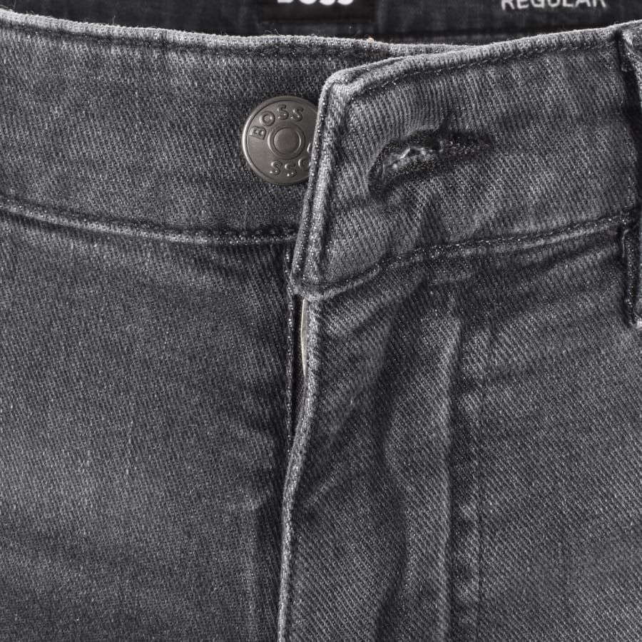 Image number 5 for BOSS Re Maine Regular Fit Jeans Grey