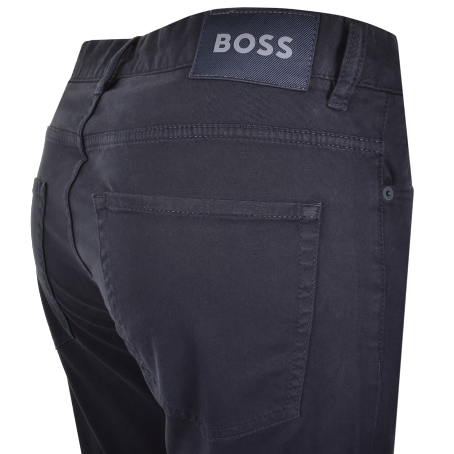 Image number 4 for BOSS H Delaware Slim Fit Jeans Navy